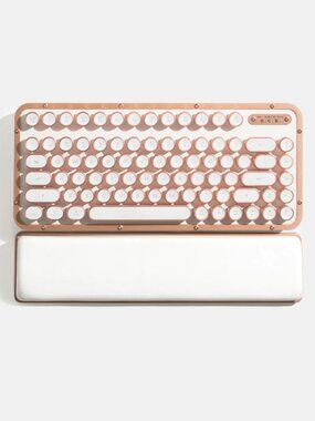 AZIO R.C.K. Vintage Typewriter Bluetooth/USB Backlit Mechanical Keyboard "Posh"